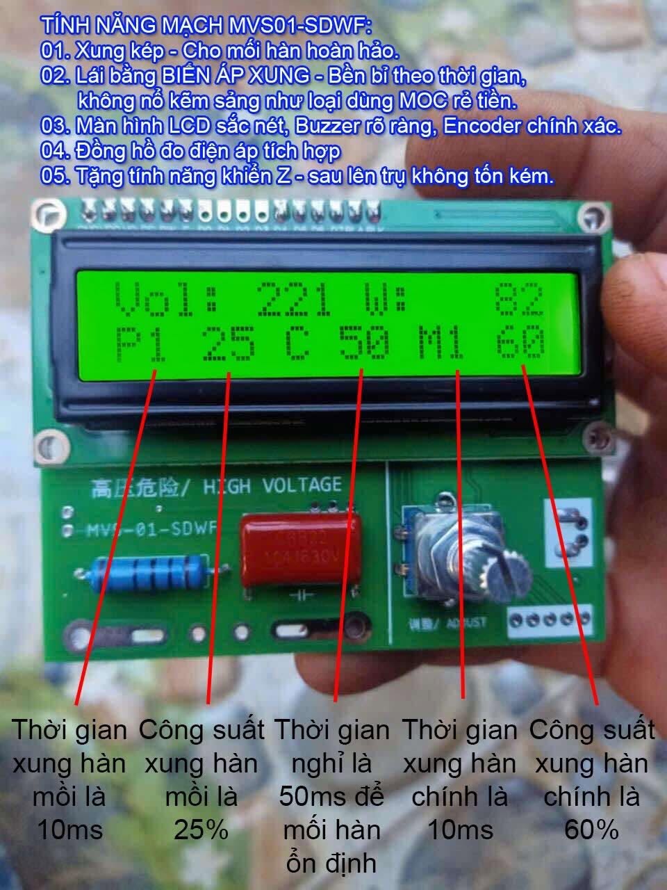 Mạch MVS01-SDWF